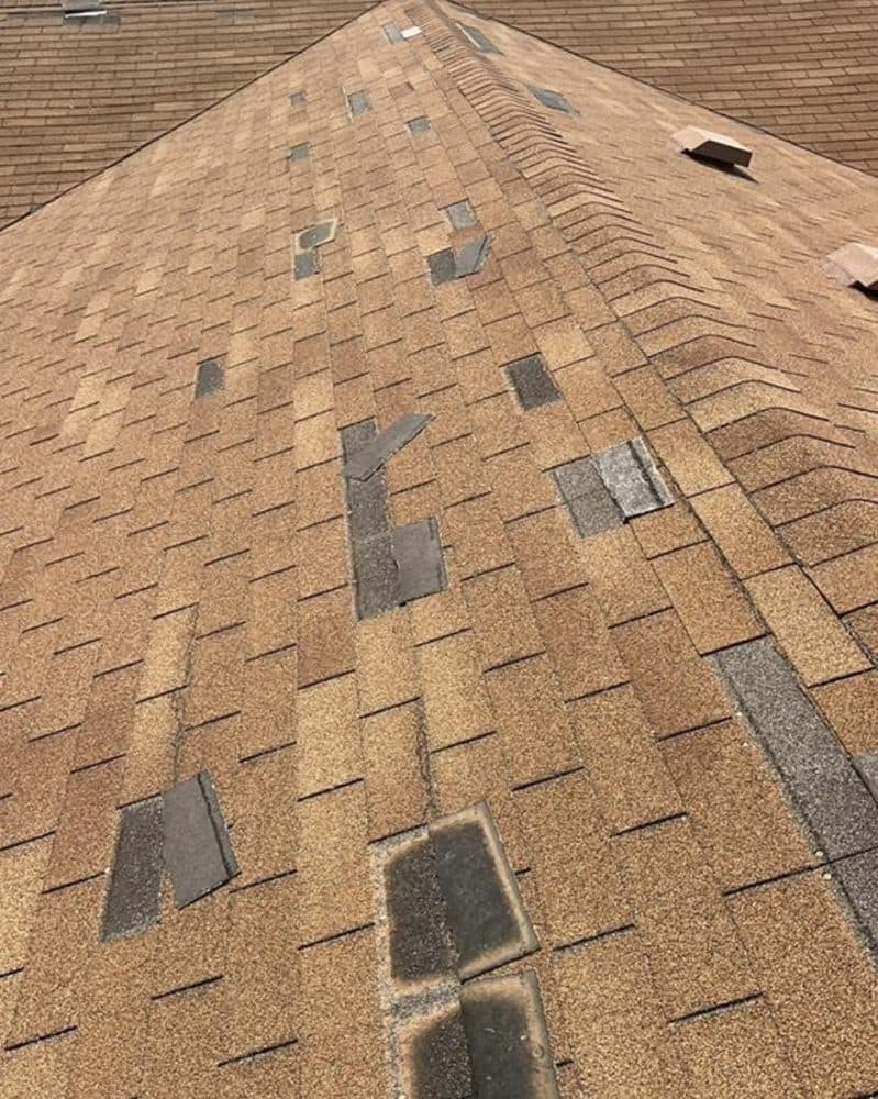 Asphalt Shingle Roof Replacement - before