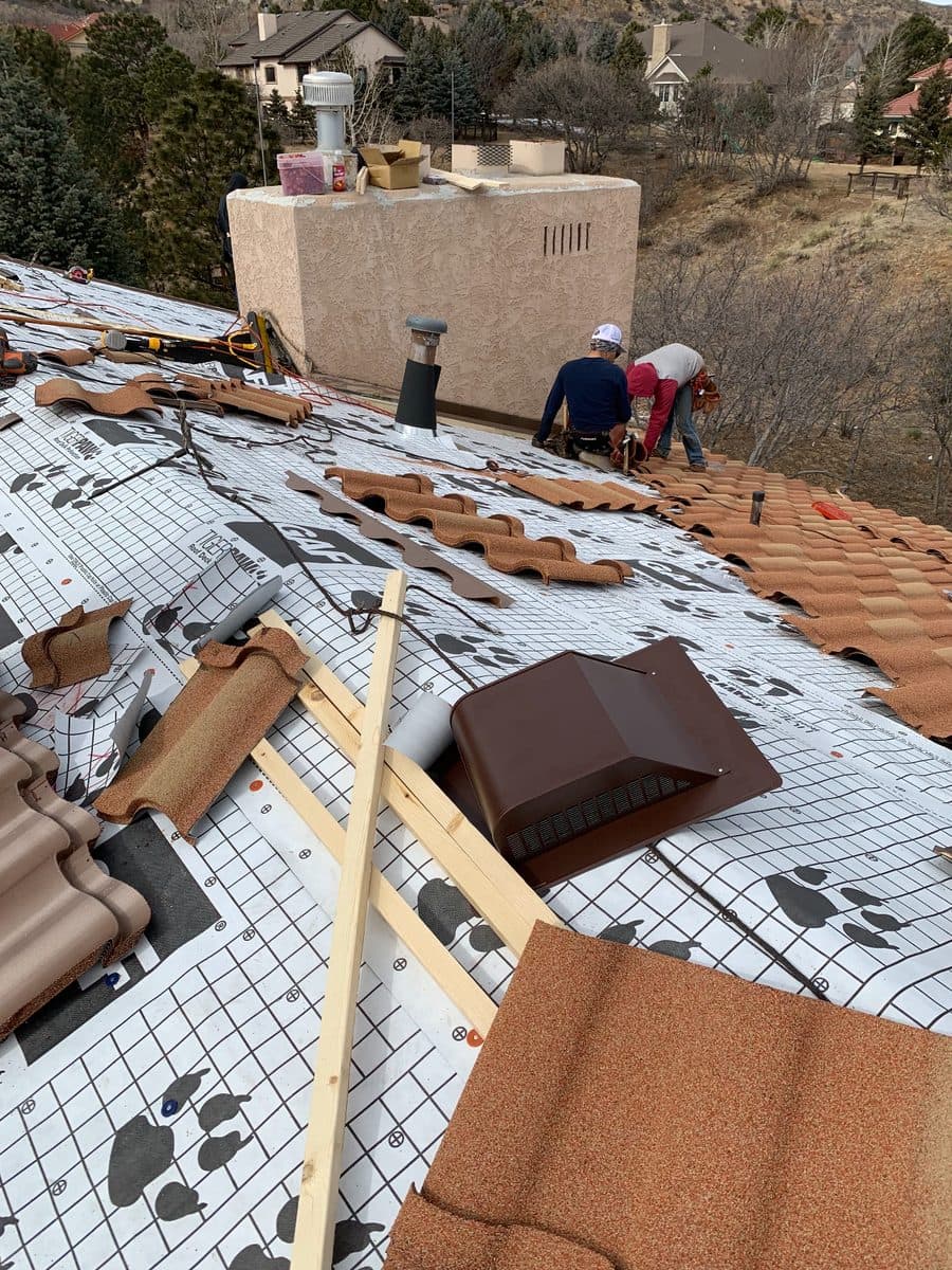 Roof repair & storm damage